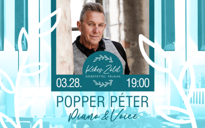 Popper Péter: Piano & Voice – 03.28. Csütörtök